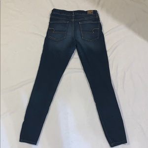American eagle dark wash jegging
